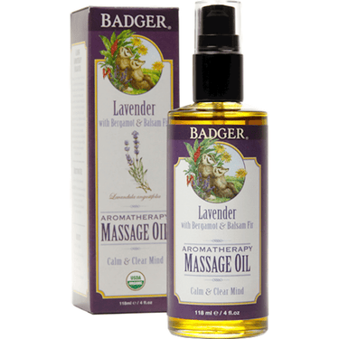 Lavender Massage Oil * Badger Supplement - Conners Clinic